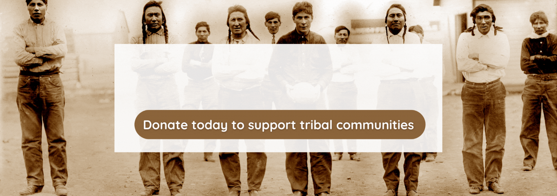 Native American Month Banner, History